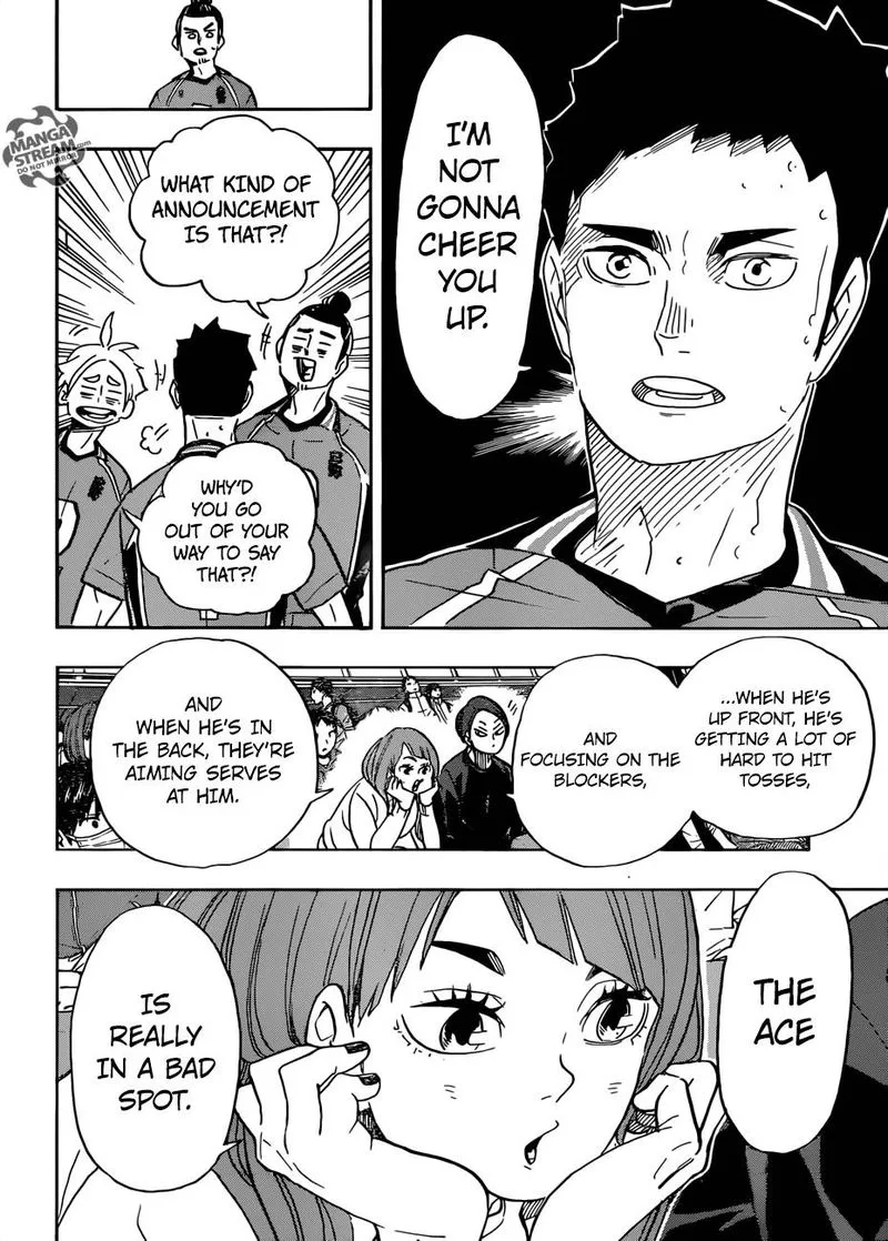 Haikyu!! Chapter 349 page 14