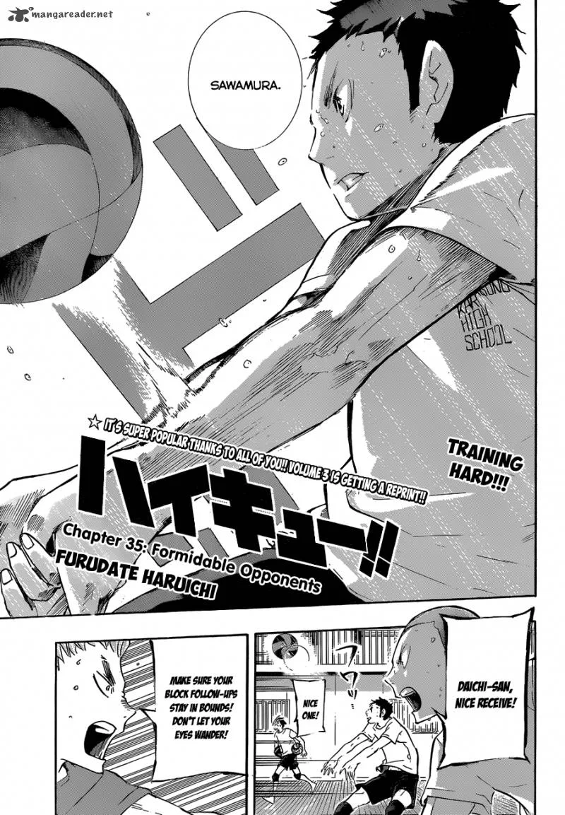 Haikyu!! Chapter 35 page 6