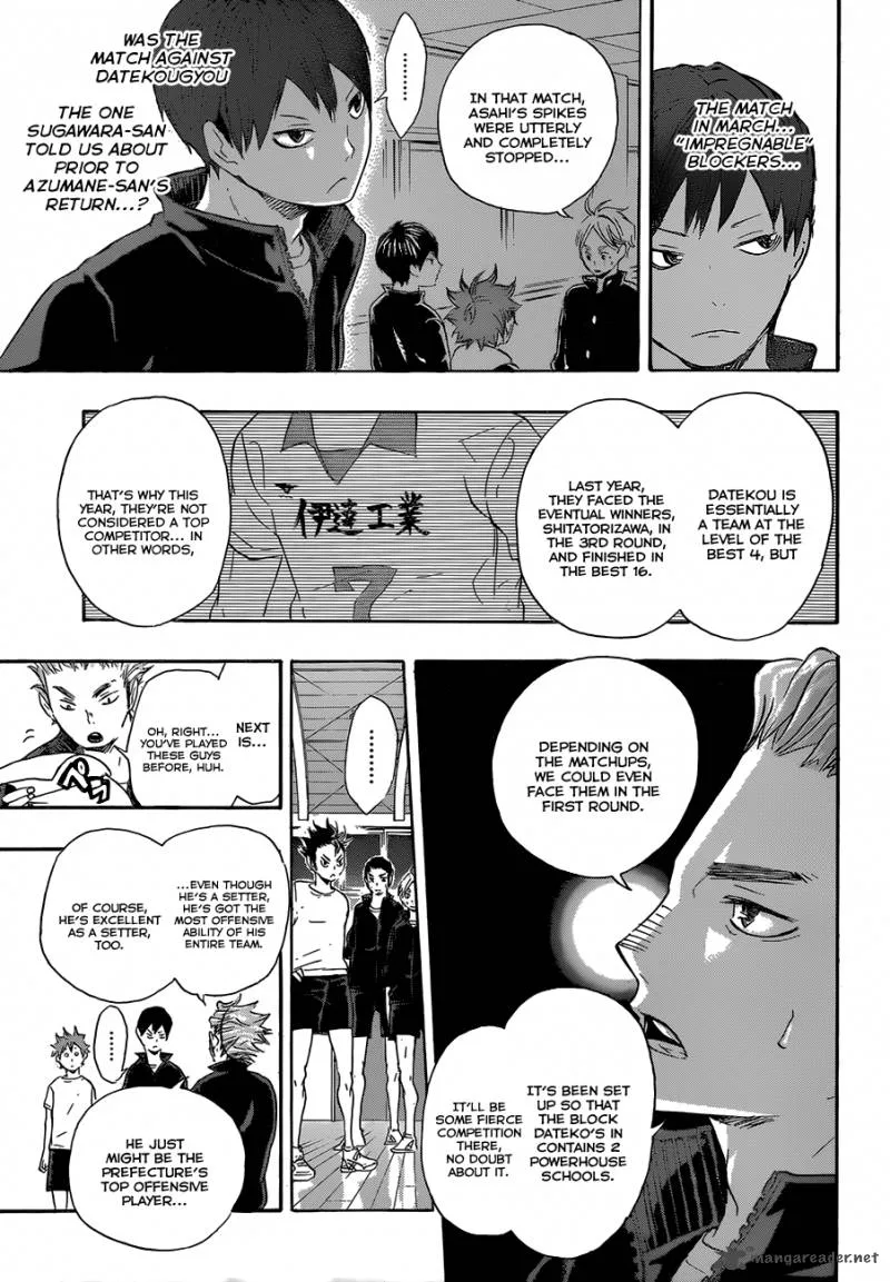 Haikyu!! Chapter 35 page 14
