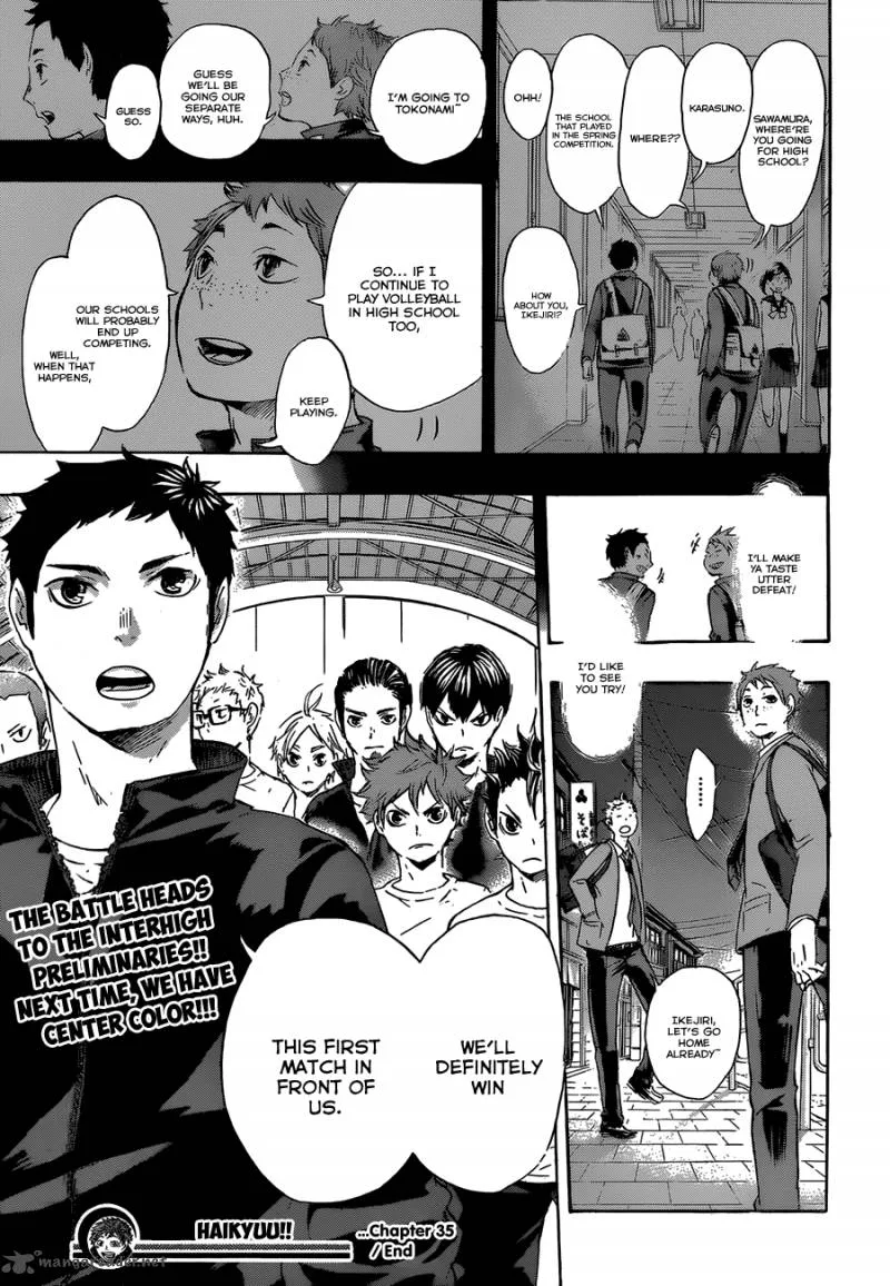 Haikyu!! Chapter 35 page 22