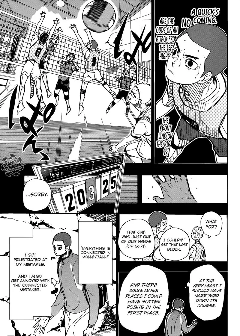 Haikyu!! Chapter 351 page 9