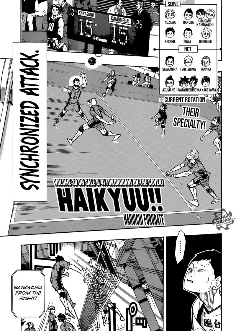 Haikyu!! Chapter 351 page 1