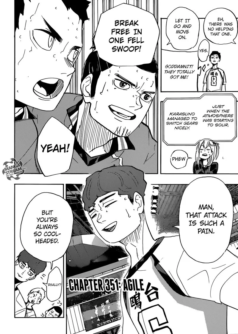 Haikyu!! Chapter 351 page 2