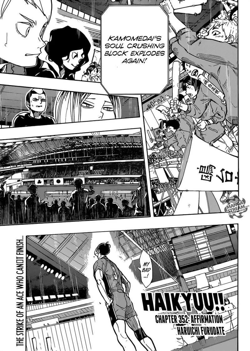 Haikyu!! Chapter 352 page 1