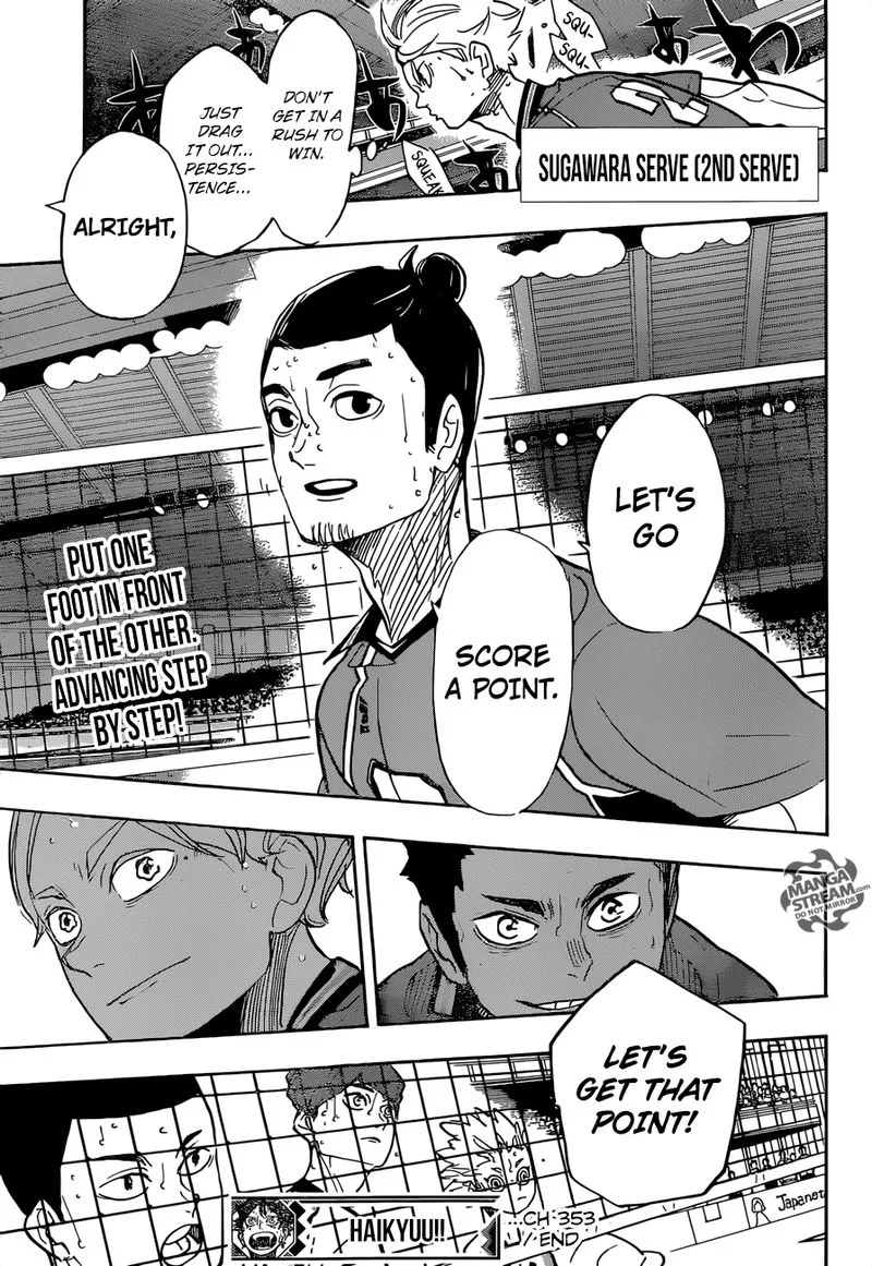 Haikyu!! Chapter 353 page 17