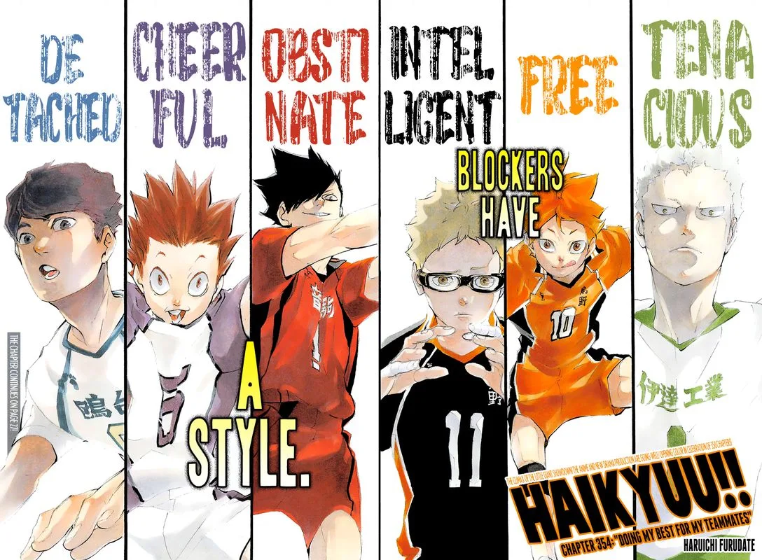 Haikyu!! Chapter 354 page 3