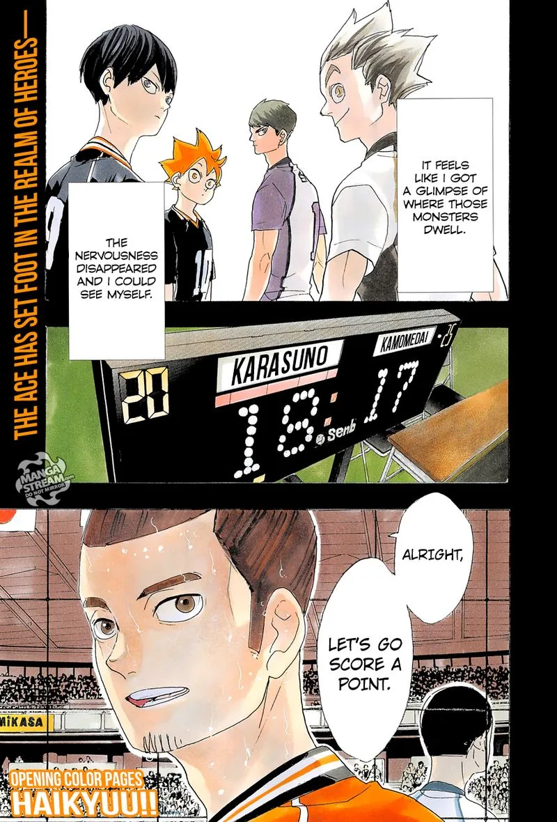 Haikyu!! Chapter 354 page 2