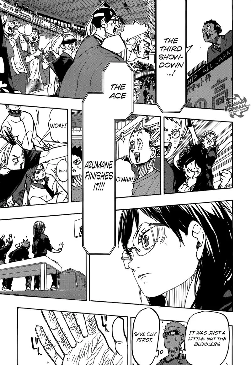 Haikyu!! Chapter 354 page 18