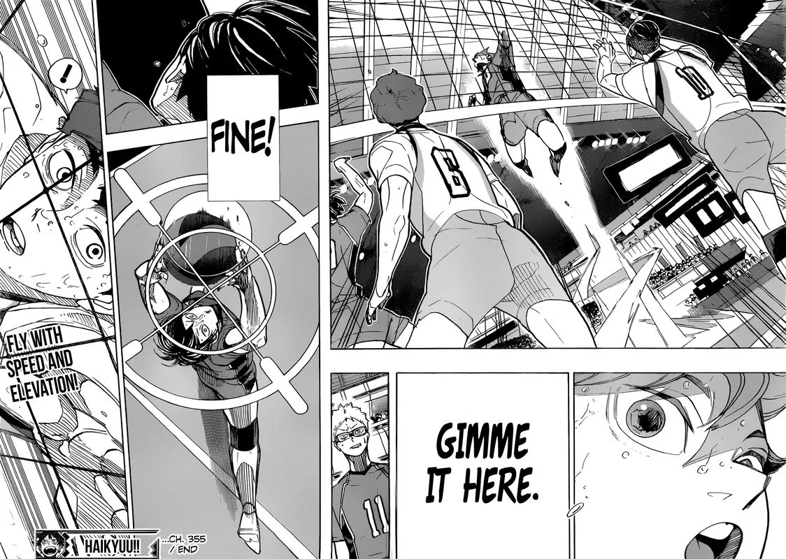 Haikyu!! Chapter 355 page 16