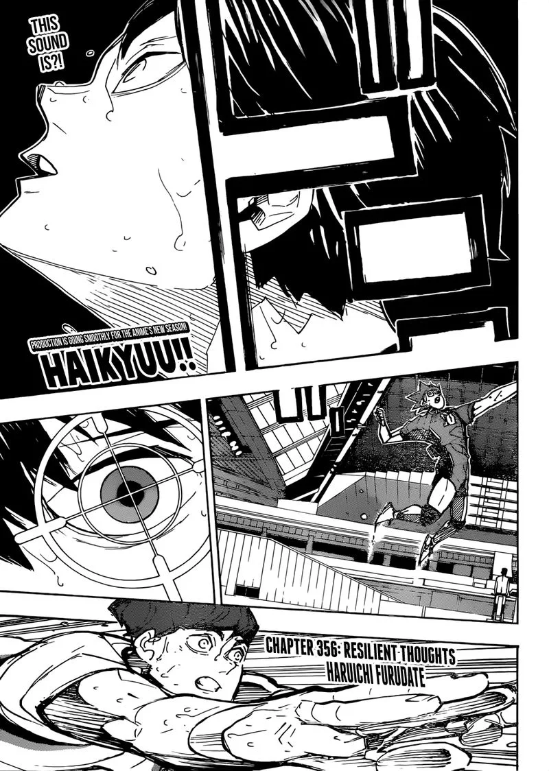 Haikyu!! Chapter 356 page 1