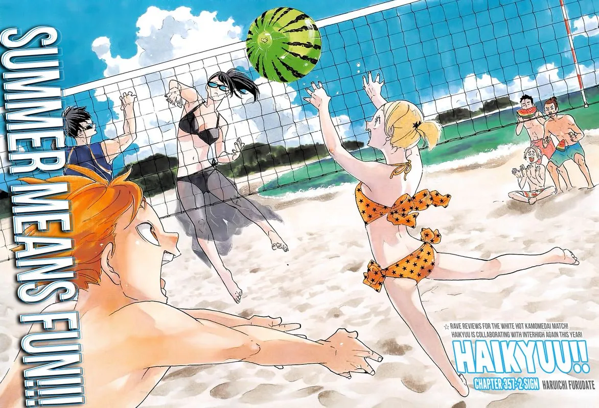 Haikyu!! Chapter 357 page 1