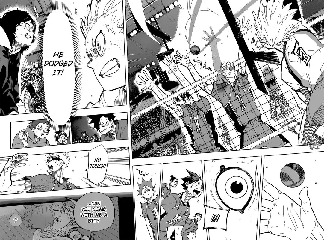 Haikyu!! Chapter 357 page 12