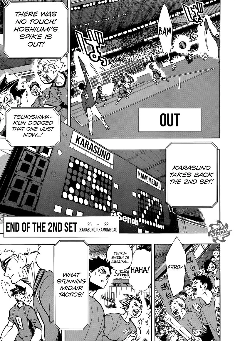 Haikyu!! Chapter 357 page 16