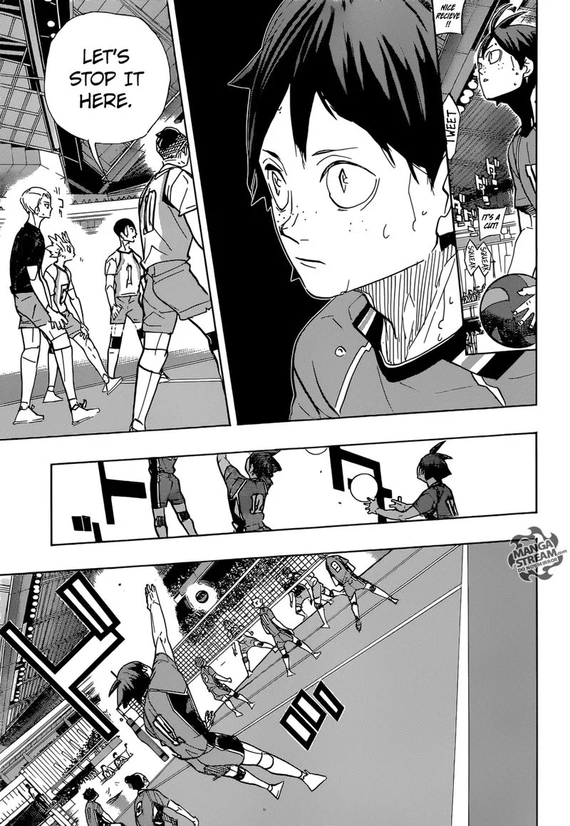 Haikyu!! Chapter 357 page 9
