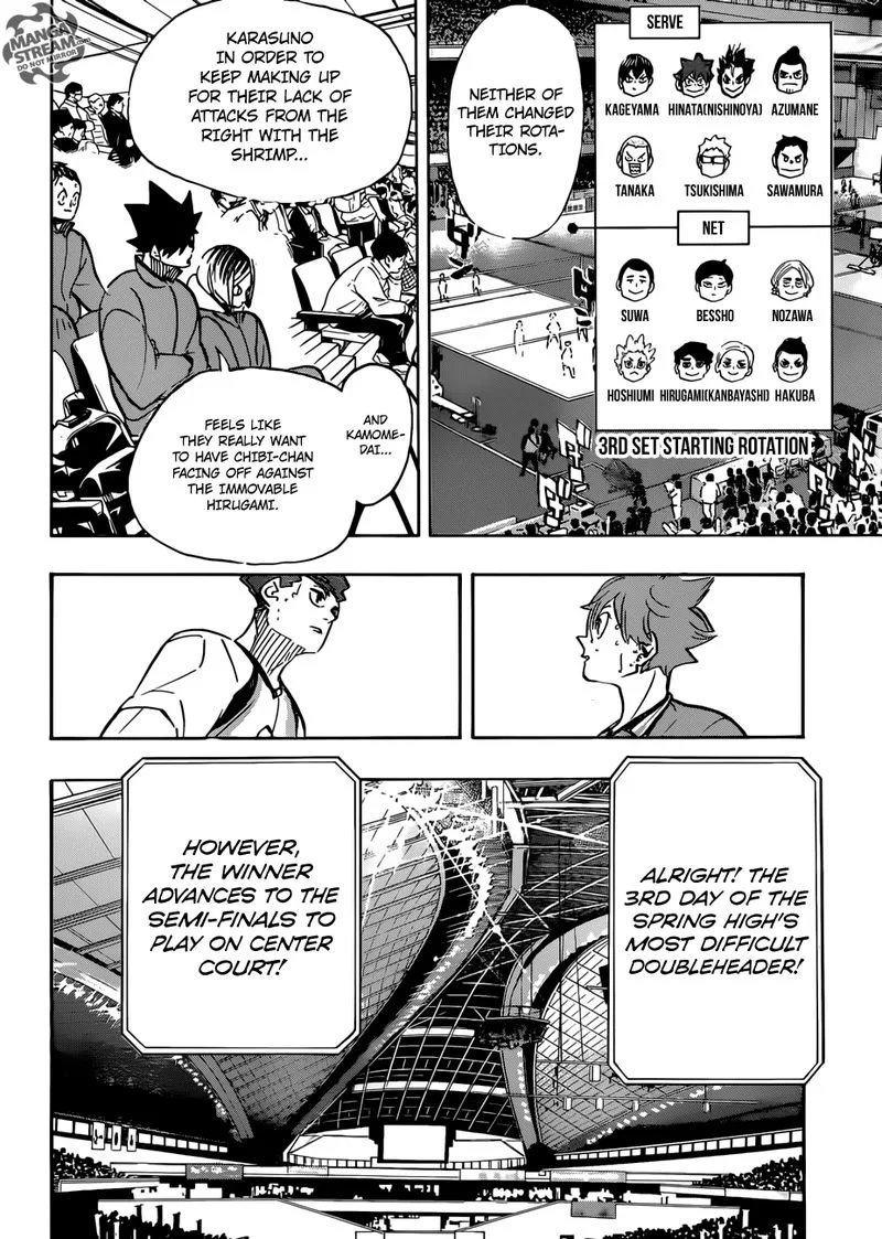 Haikyu!! Chapter 358 page 10