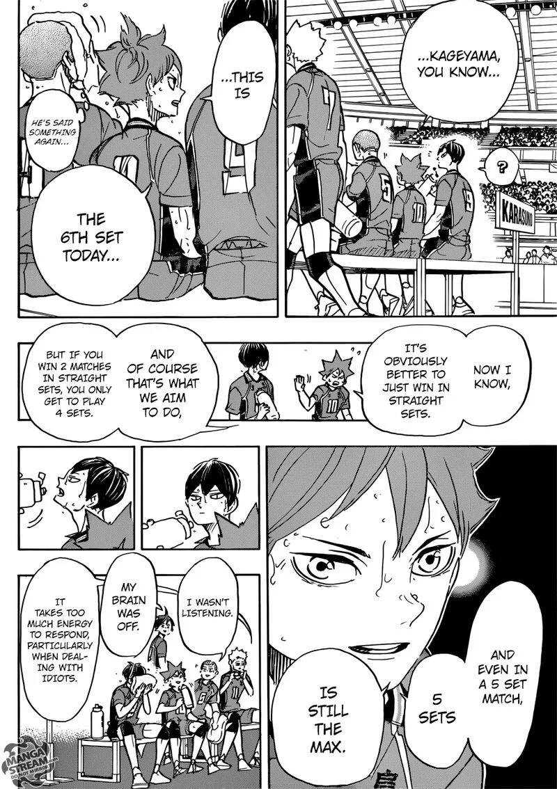 Haikyu!! Chapter 358 page 4