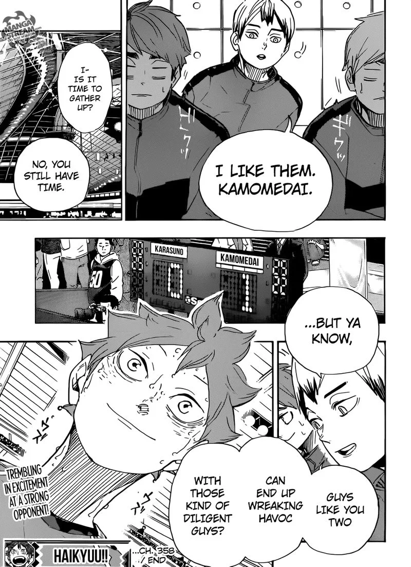 Haikyu!! Chapter 358 page 17