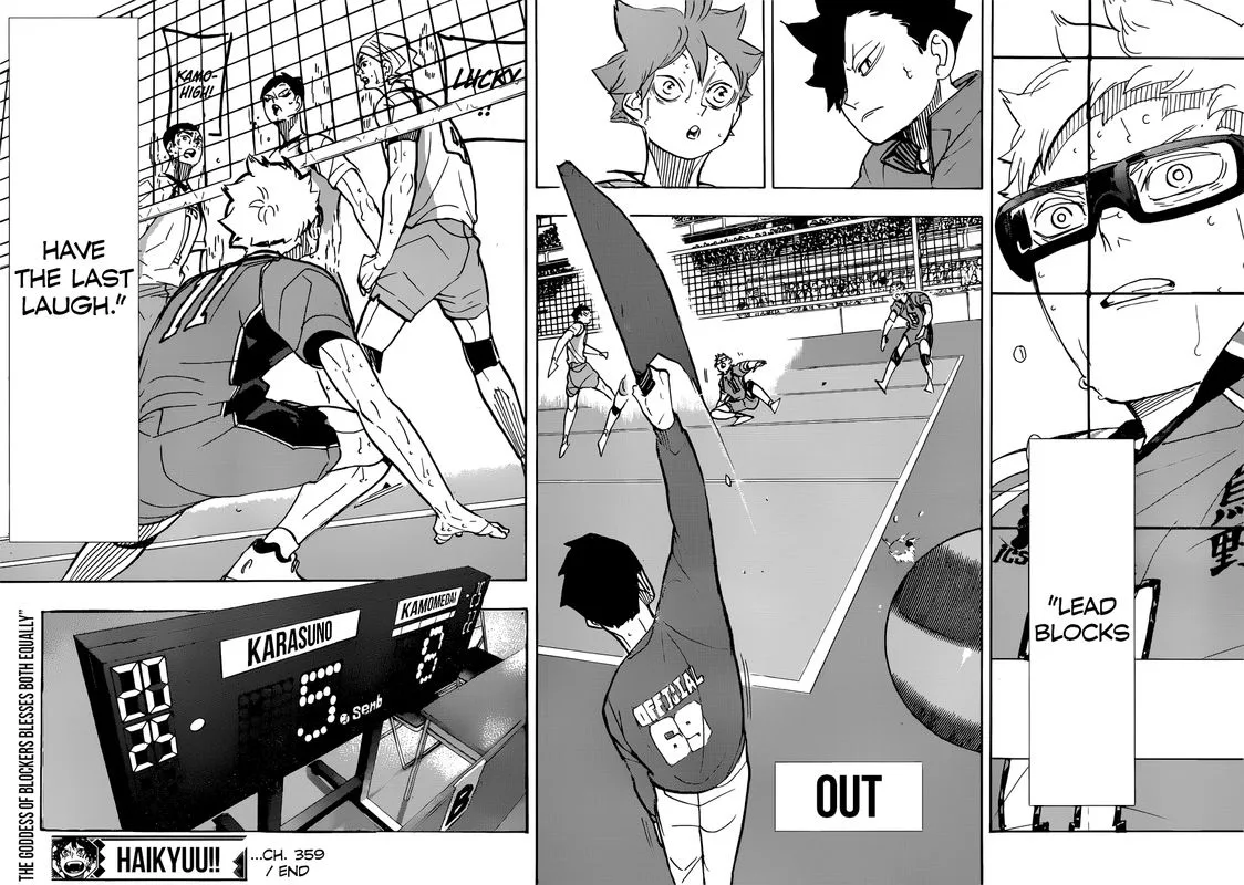Haikyu!! Chapter 359 page 17