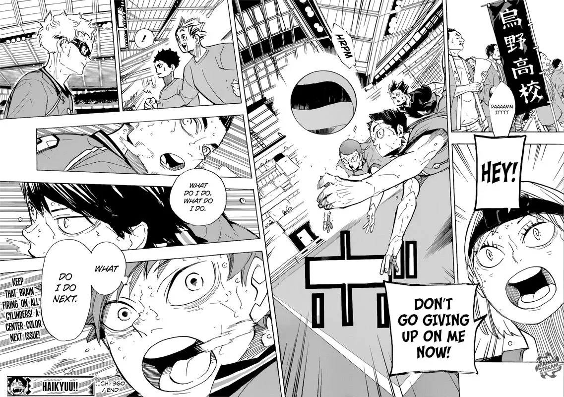 Haikyu!! Chapter 360 page 17