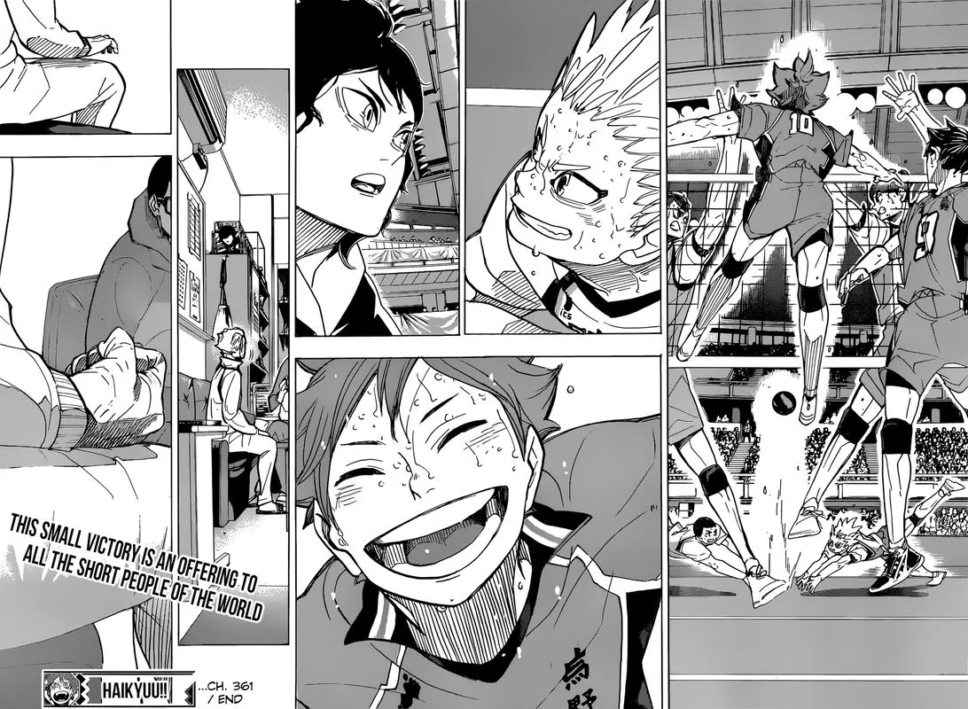 Haikyu!! Chapter 361 page 17