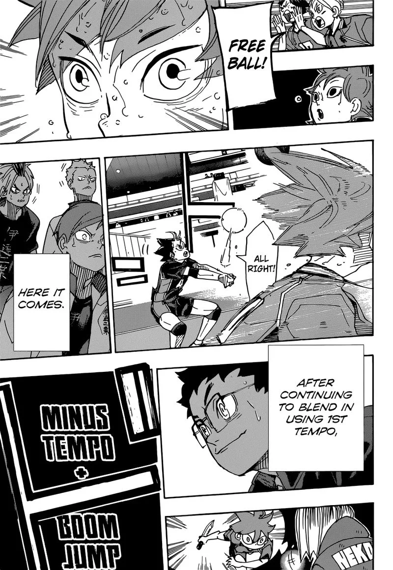 Haikyu!! Chapter 361 page 14