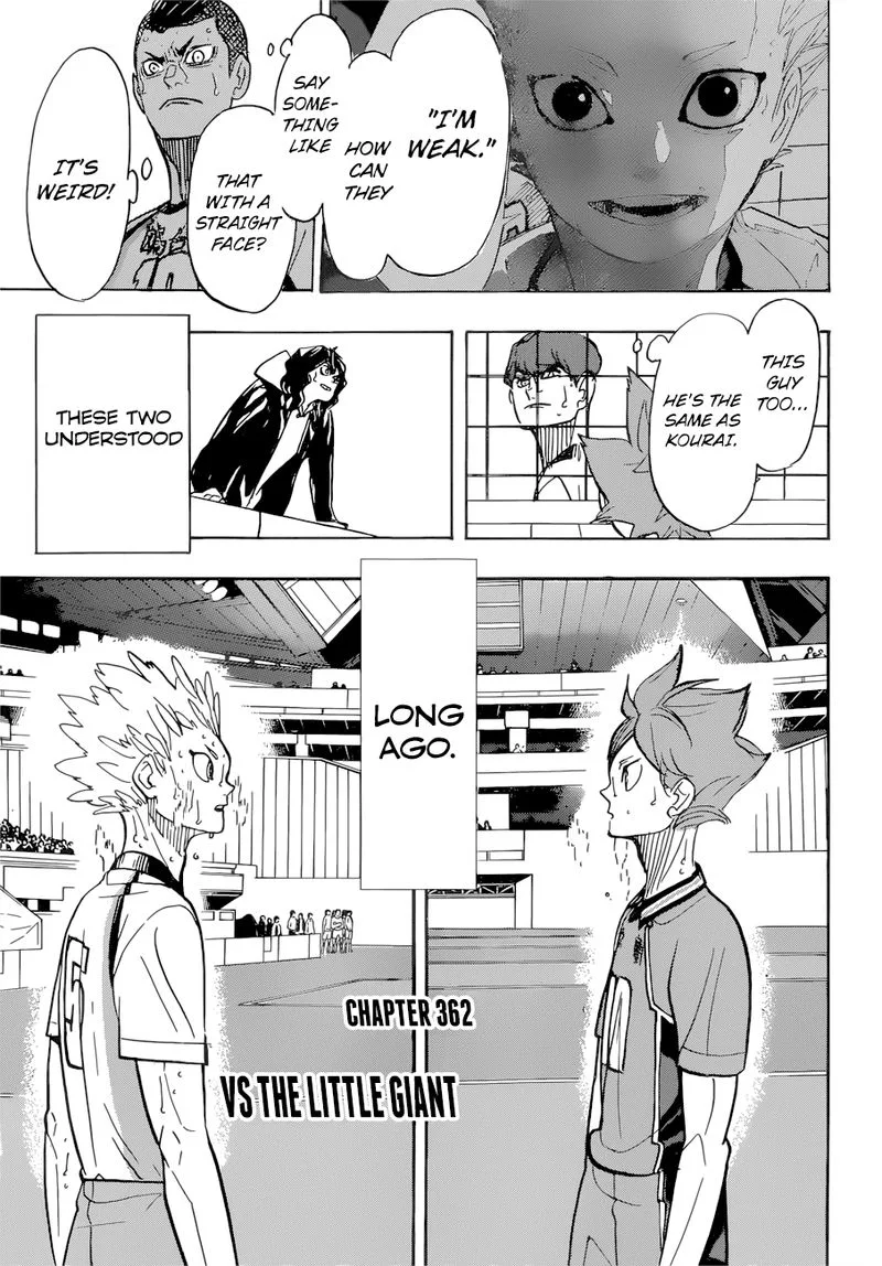 Haikyu!! Chapter 362 page 3