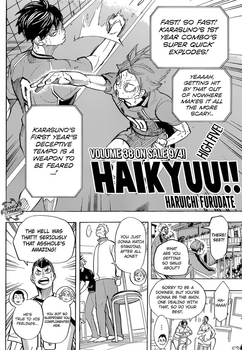 Haikyu!! Chapter 362 page 1