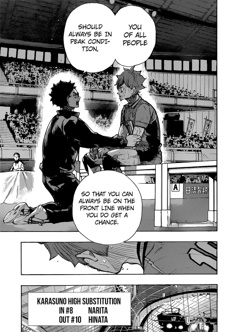 Haikyu!! Chapter 365 page 10