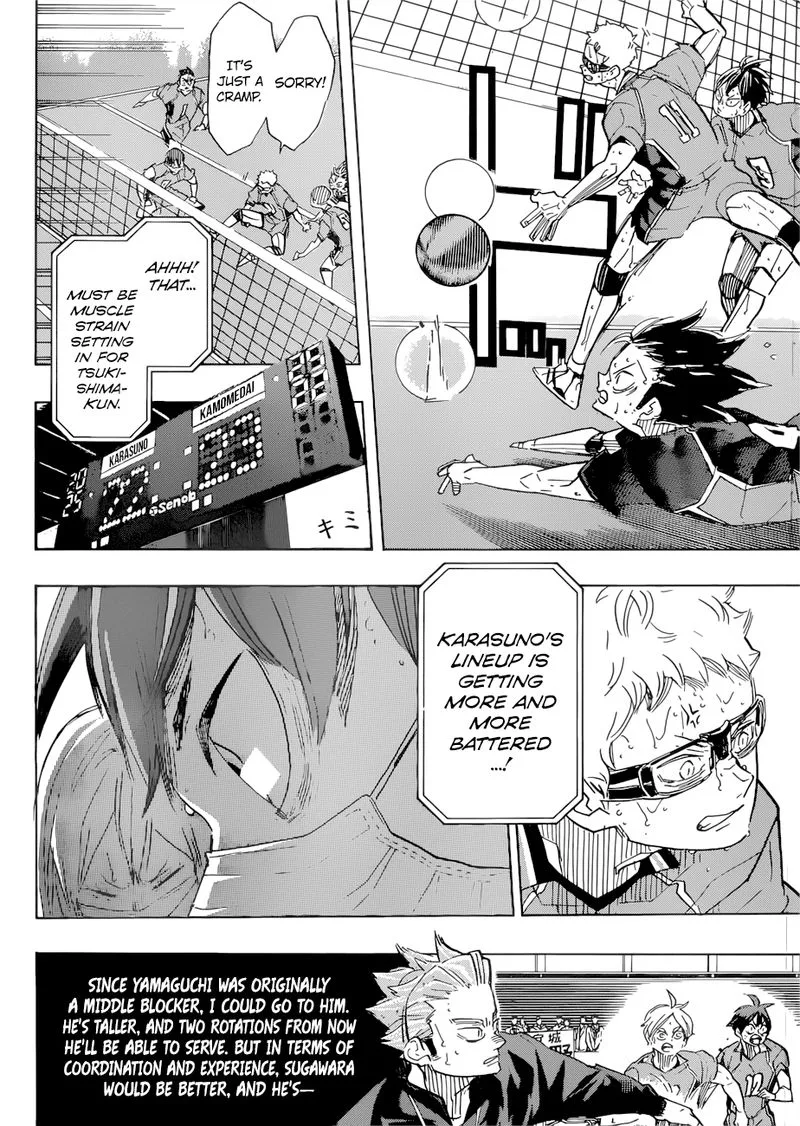 Haikyu!! Chapter 367 page 6