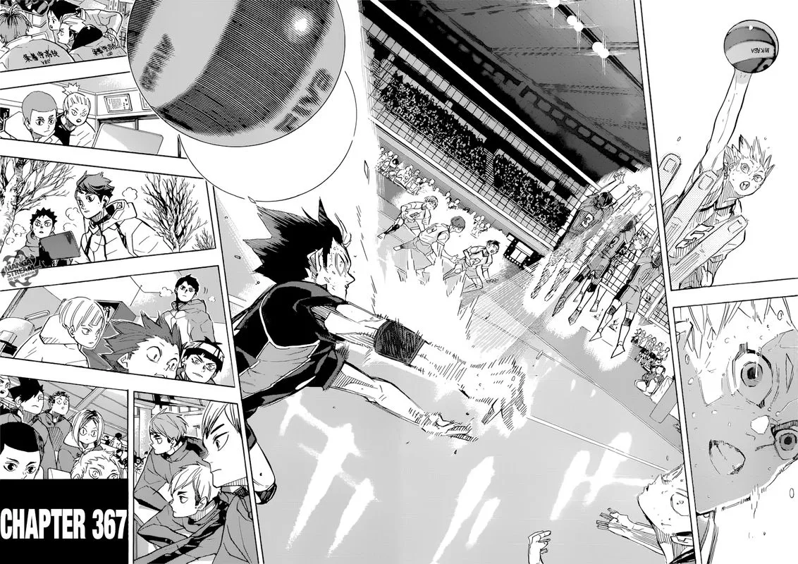 Haikyu!! Chapter 367 page 14