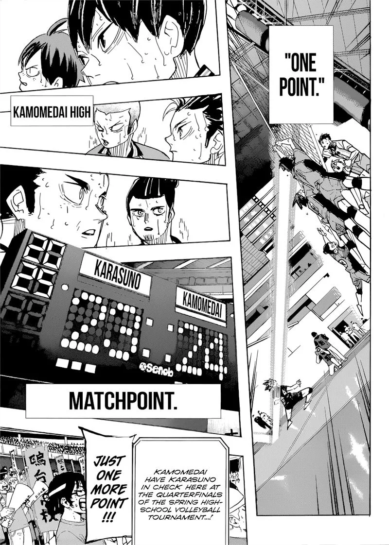 Haikyu!! Chapter 367 page 9