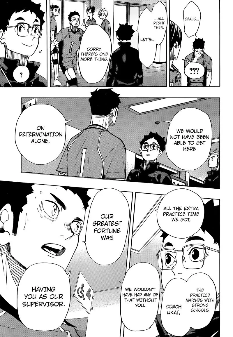Haikyu!! Chapter 369 page 7