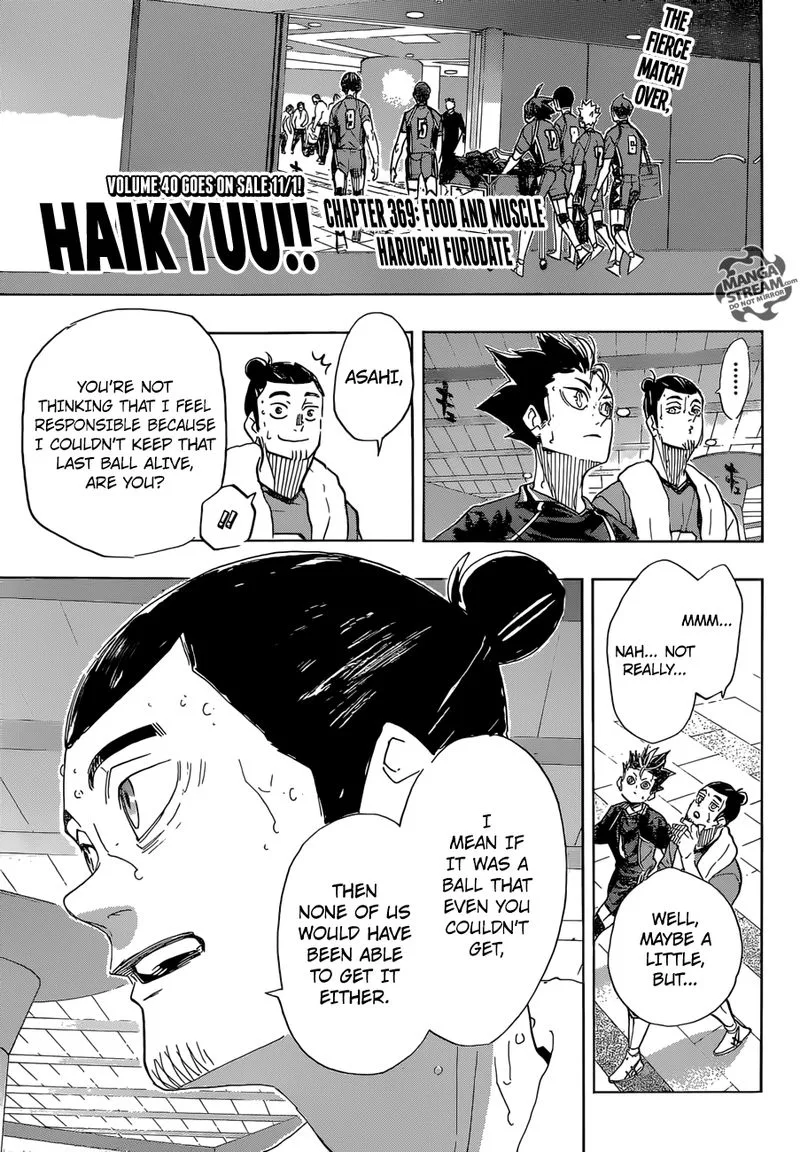 Haikyu!! Chapter 369 page 1