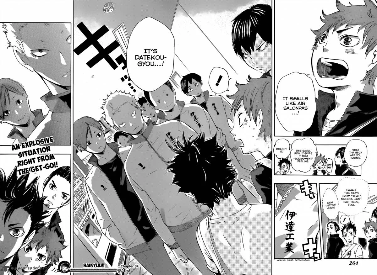 Haikyu!! Chapter 37 page 18