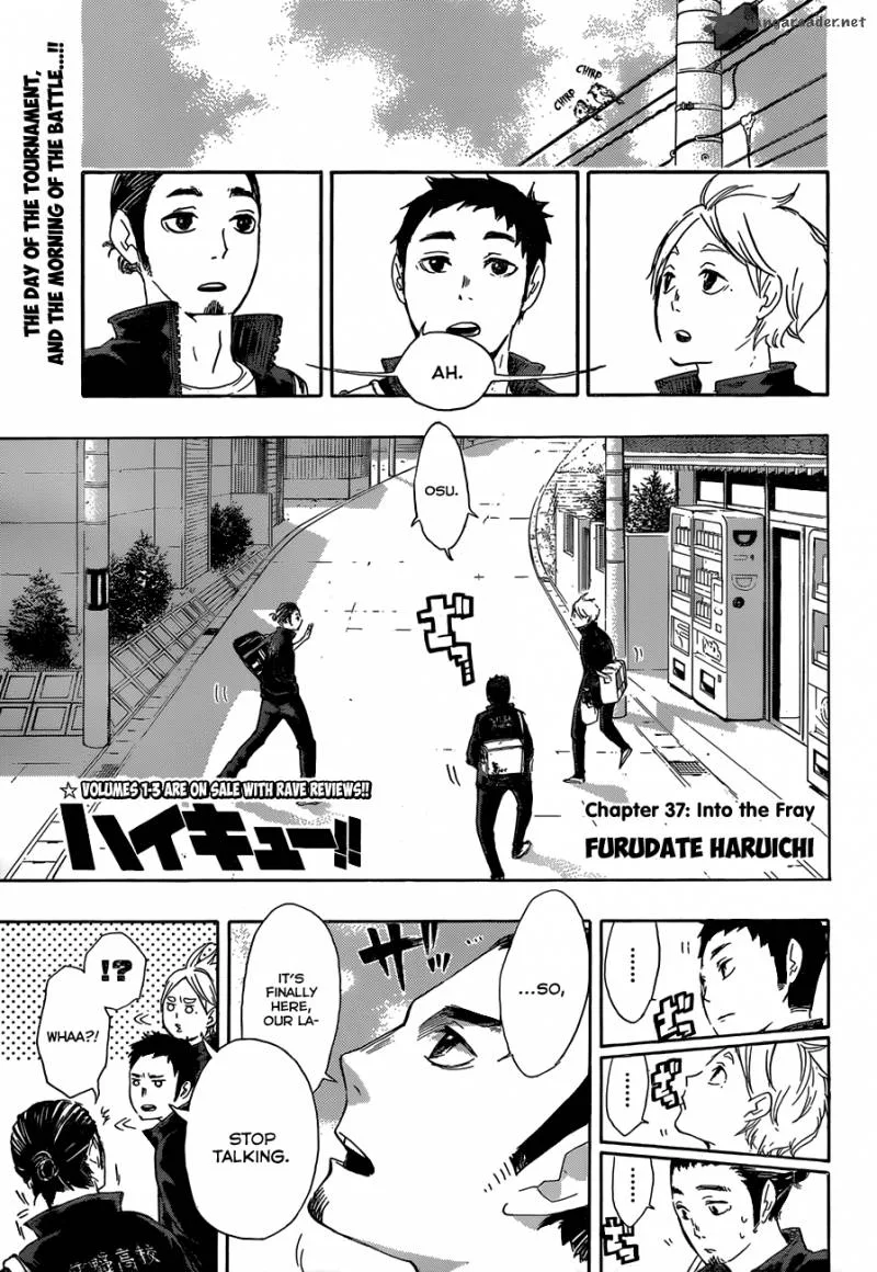 Haikyu!! Chapter 37 page 3