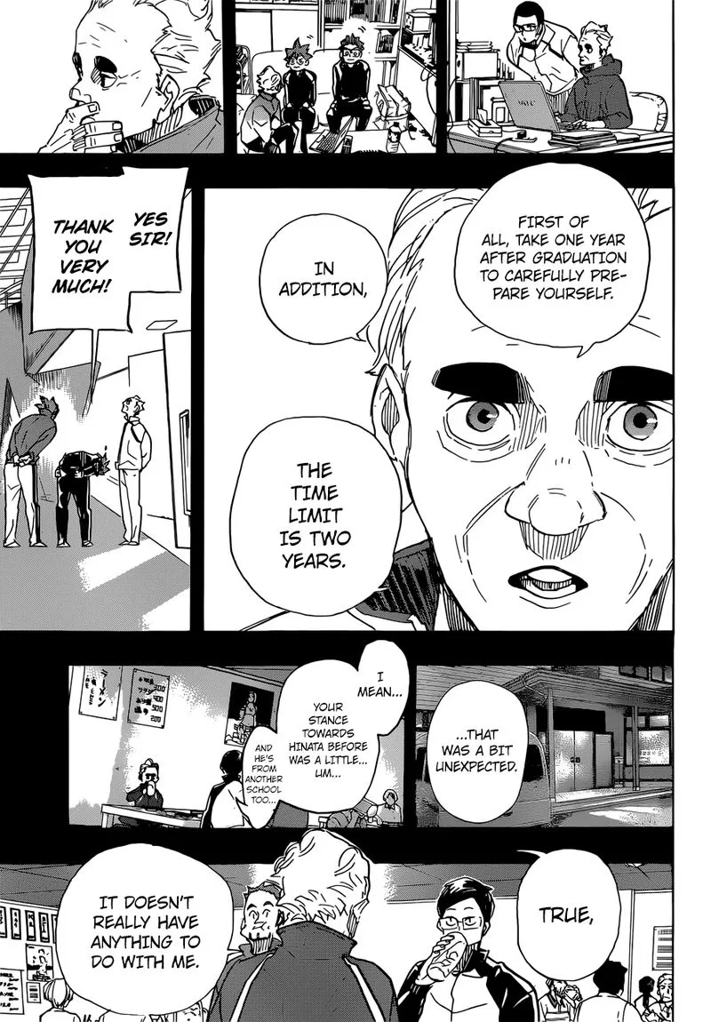 Haikyu!! Chapter 370 page 12