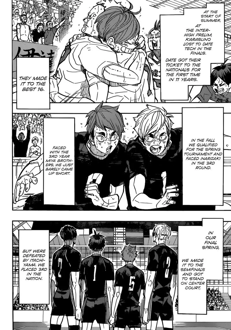 Haikyu!! Chapter 370 page 3