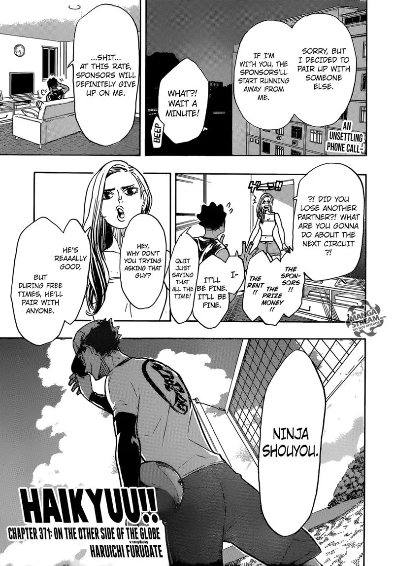 Haikyu!! Chapter 371 page 1