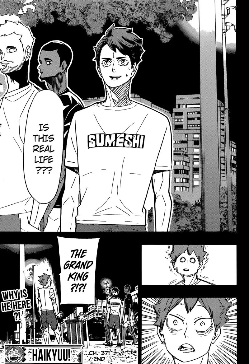 Haikyu!! Chapter 371 page 19
