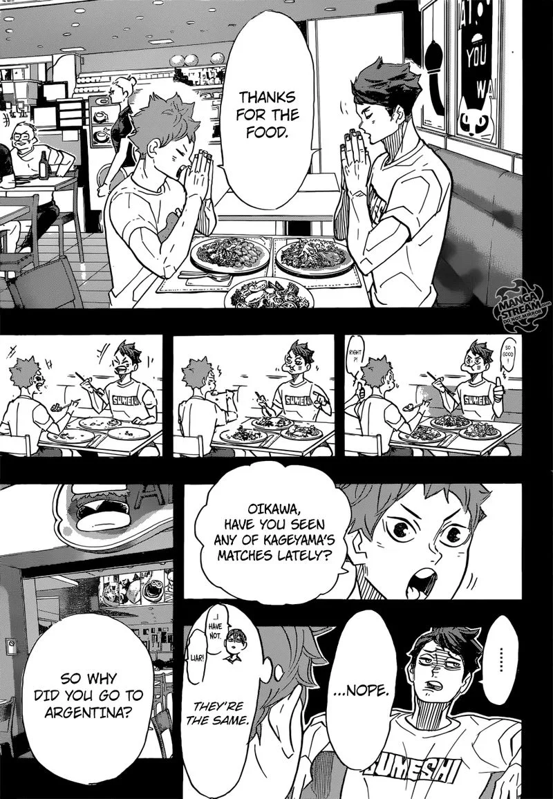 Haikyu!! Chapter 372 page 9