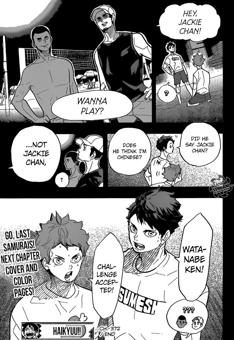 Haikyu!! Chapter 372 page 18