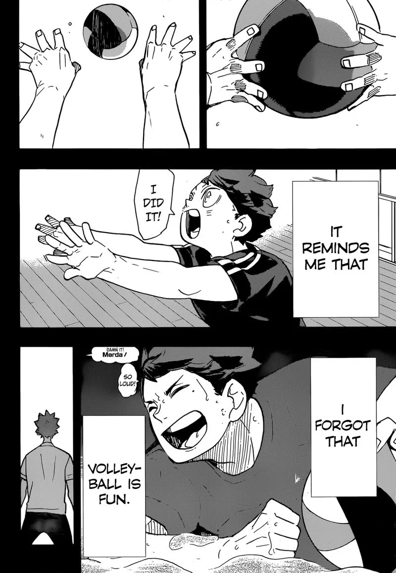 Haikyu!! Chapter 373 page 18