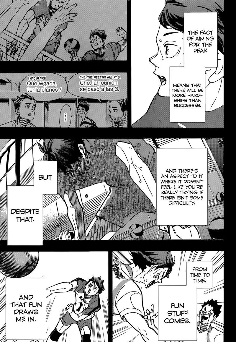 Haikyu!! Chapter 373 page 17