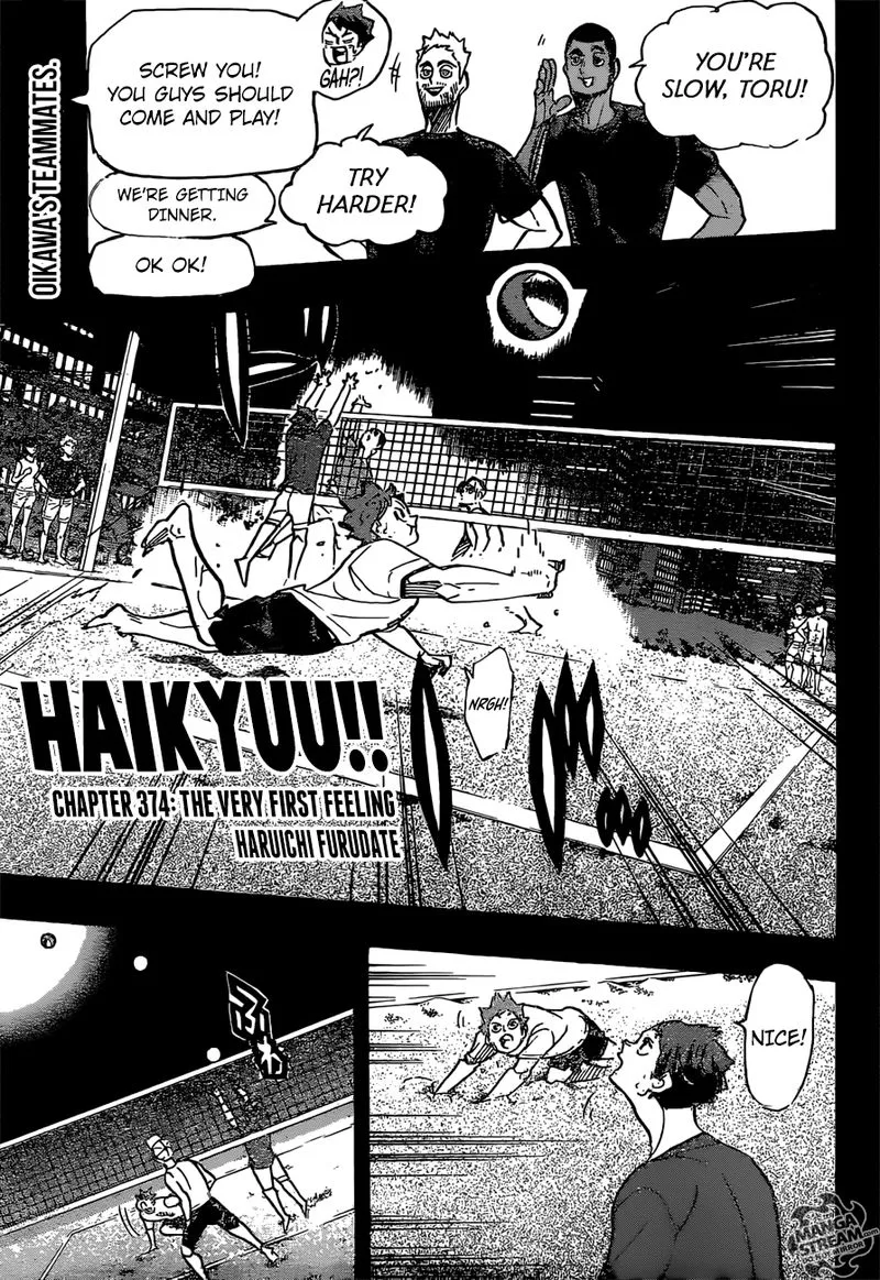 Haikyu!! Chapter 374 page 1