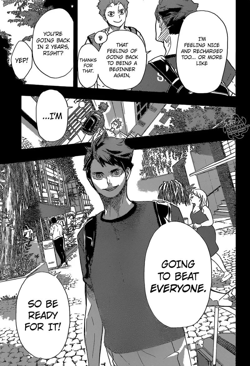 Haikyu!! Chapter 374 page 10