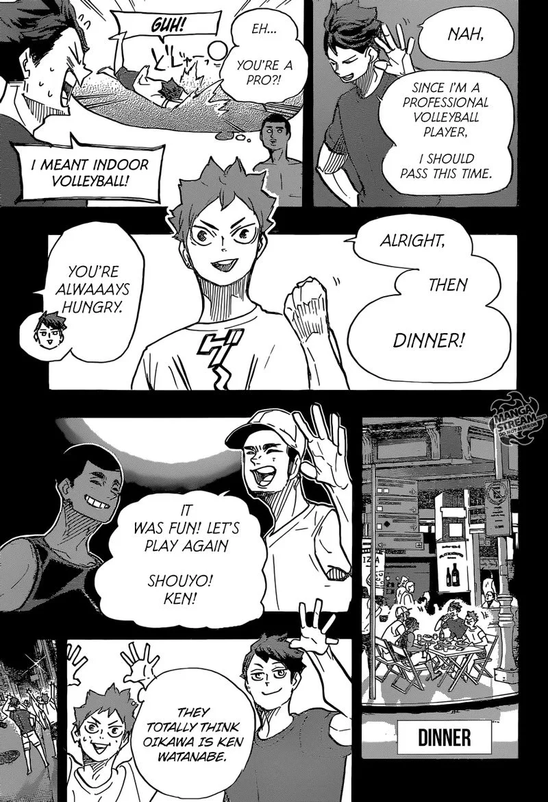 Haikyu!! Chapter 374 page 8