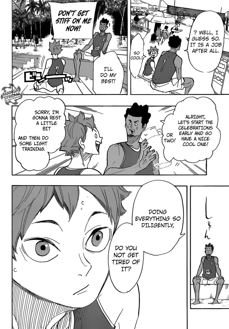 Haikyu!! Chapter 375 page 8