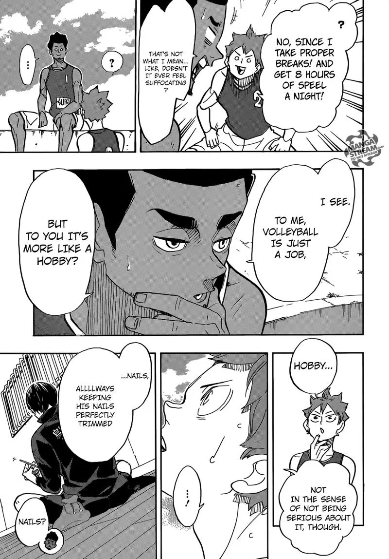 Haikyu!! Chapter 375 page 9