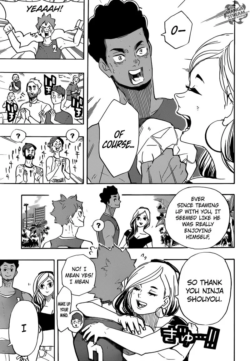Haikyu!! Chapter 377 page 10