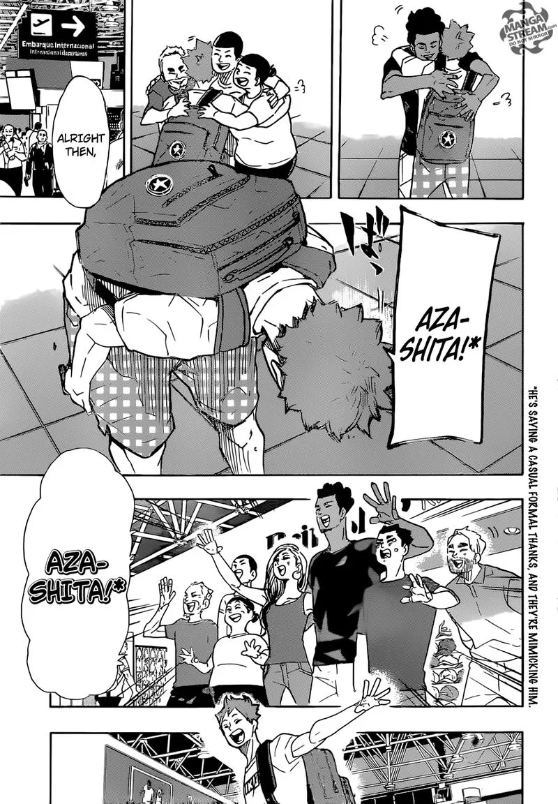 Haikyu!! Chapter 377 page 14